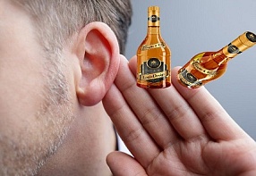 как алкоголь влияет на слух